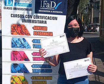 Entrega de diplomas Instituto Darwin 2021
