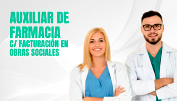Auxiliar de farmacias con facturación de obras sociales